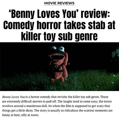 ‘Benny Loves You’ review: Comedy horror takes stab at killer toy sub genre